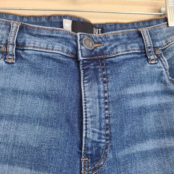 kut from the kloth donna fab ab ankle skinny jeans womens size 14p - Picture 3 of 5